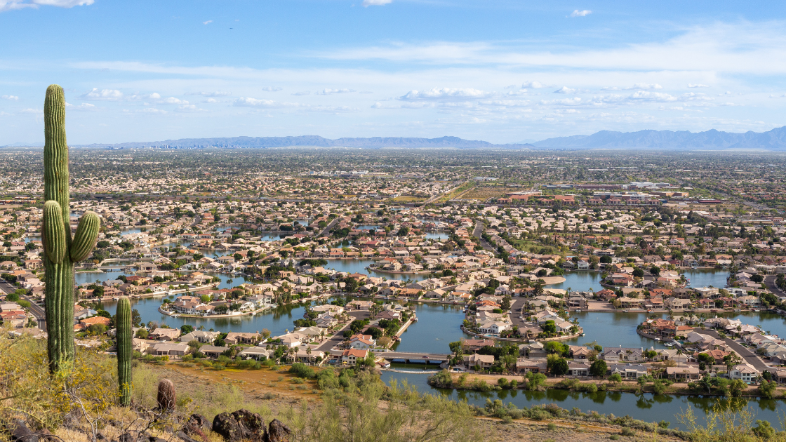 Master-planned lake community in the East Valley