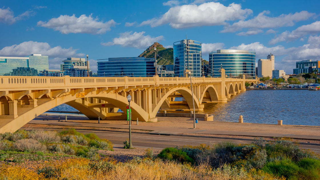 Tempe Town Lake bridge